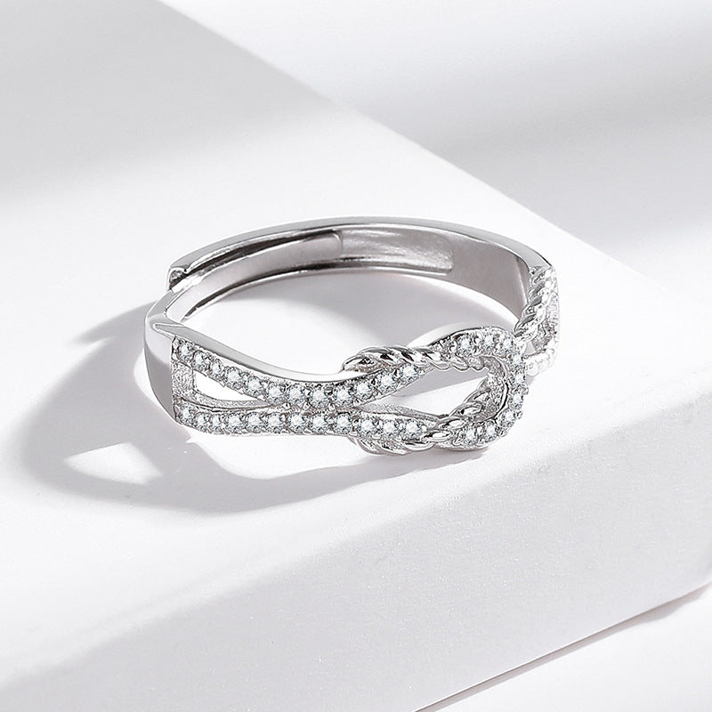 S925 Love and Friendship Ring - Cherished Bonds
