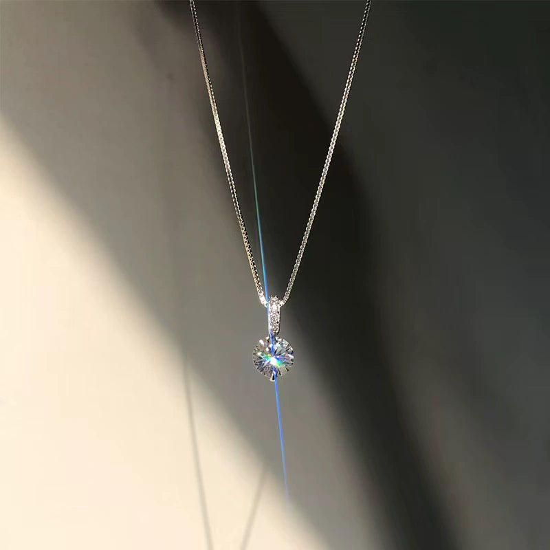 Minimalist 925 Sterling Silver Necklace
