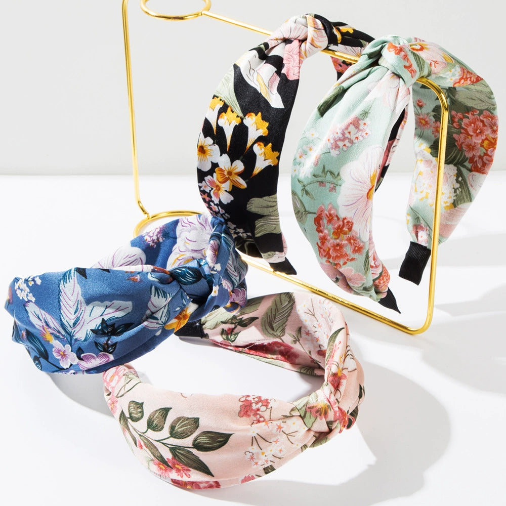 Fashion Bohemian-Style Floral Fabric Headband