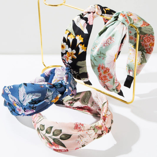 Fashion Bohemian-Style Floral Fabric Headband