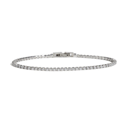 Stylish Sparkling Zircon Tennis Bracelet