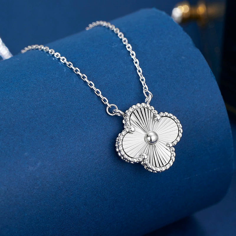 Four-Leaf Clover Pendant Necklace | 925 Sterling Silver