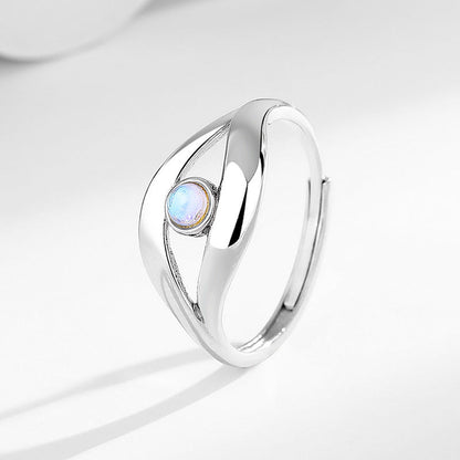 s925 Sterling Silver Moonstone Ring