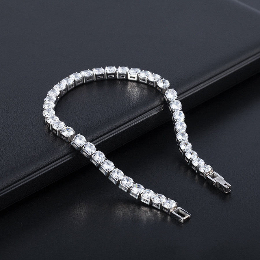 Super-Sparkling Moissanite Tennis Bracelet