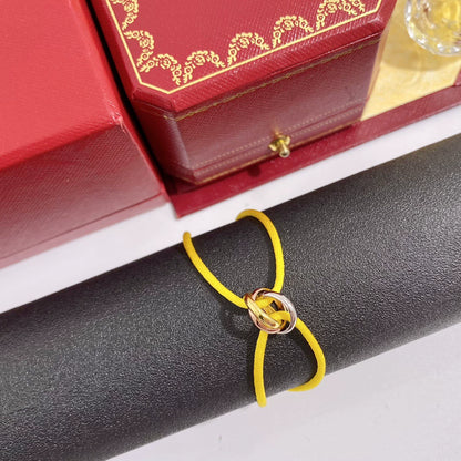 Three-ring circular lucky braided bracelet
