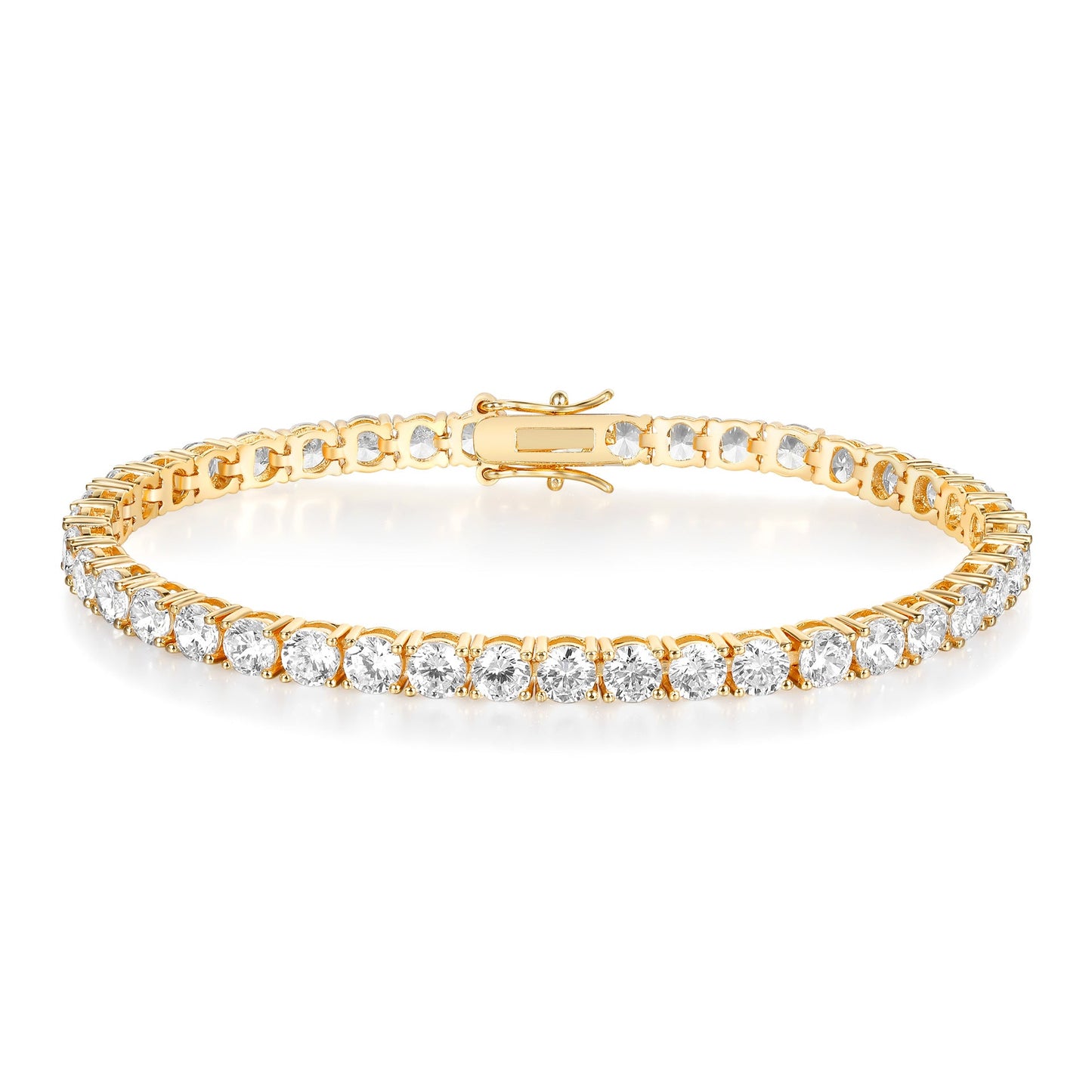 Classic 2mm-7mm Super Sparkling Zircon Tennis Bracelet