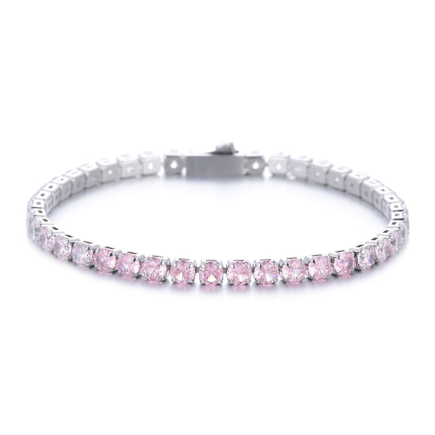 Sparkling Gradient Zirconia Tennis Bracelet