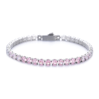 Sparkling Gradient Zirconia Tennis Bracelet
