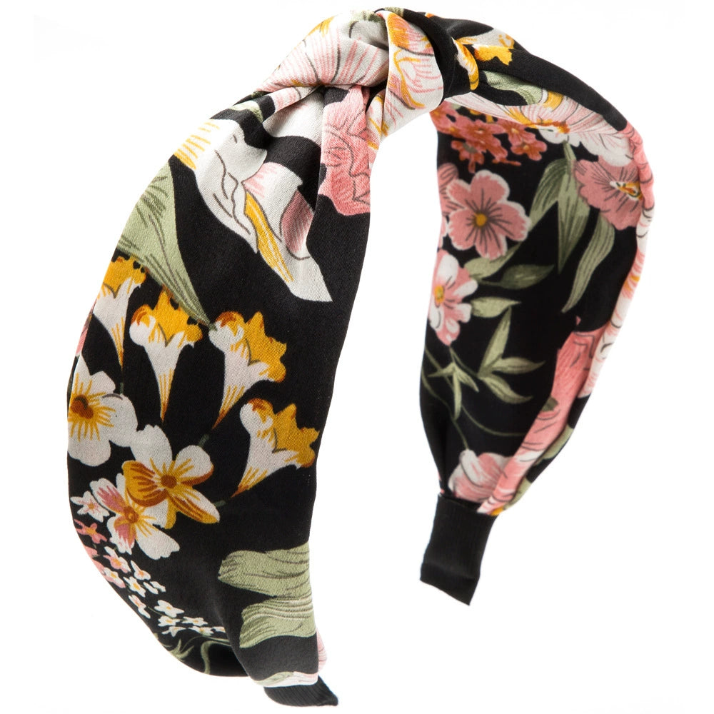 Fashion Bohemian-Style Floral Fabric Headband