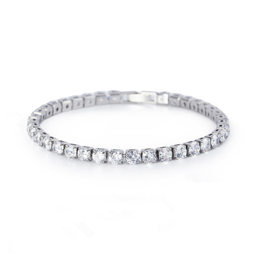 Super-Sparkling Moissanite Tennis Bracelet