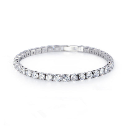Super-Sparkling Moissanite Tennis Bracelet