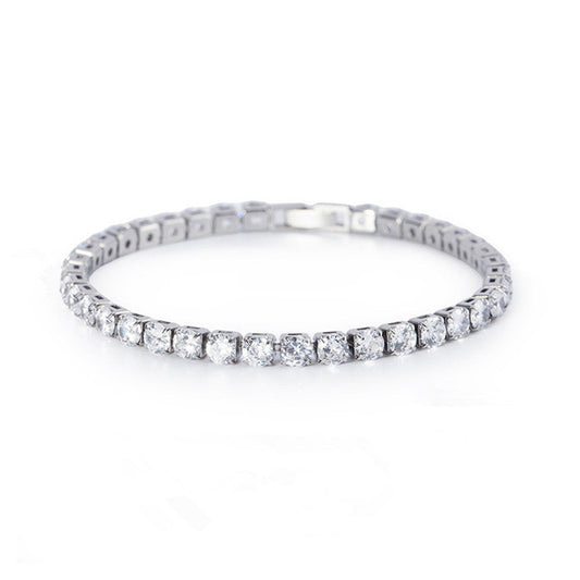 Super-Sparkling Moissanite Tennis Bracelet
