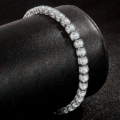 Super-Sparkling Moissanite Tennis Bracelet