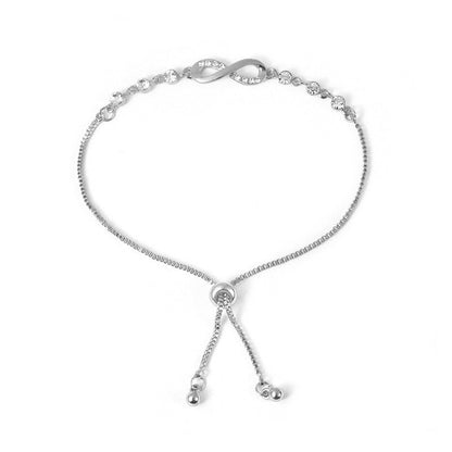 S925 Silver Infinite Stretch Bracelet
