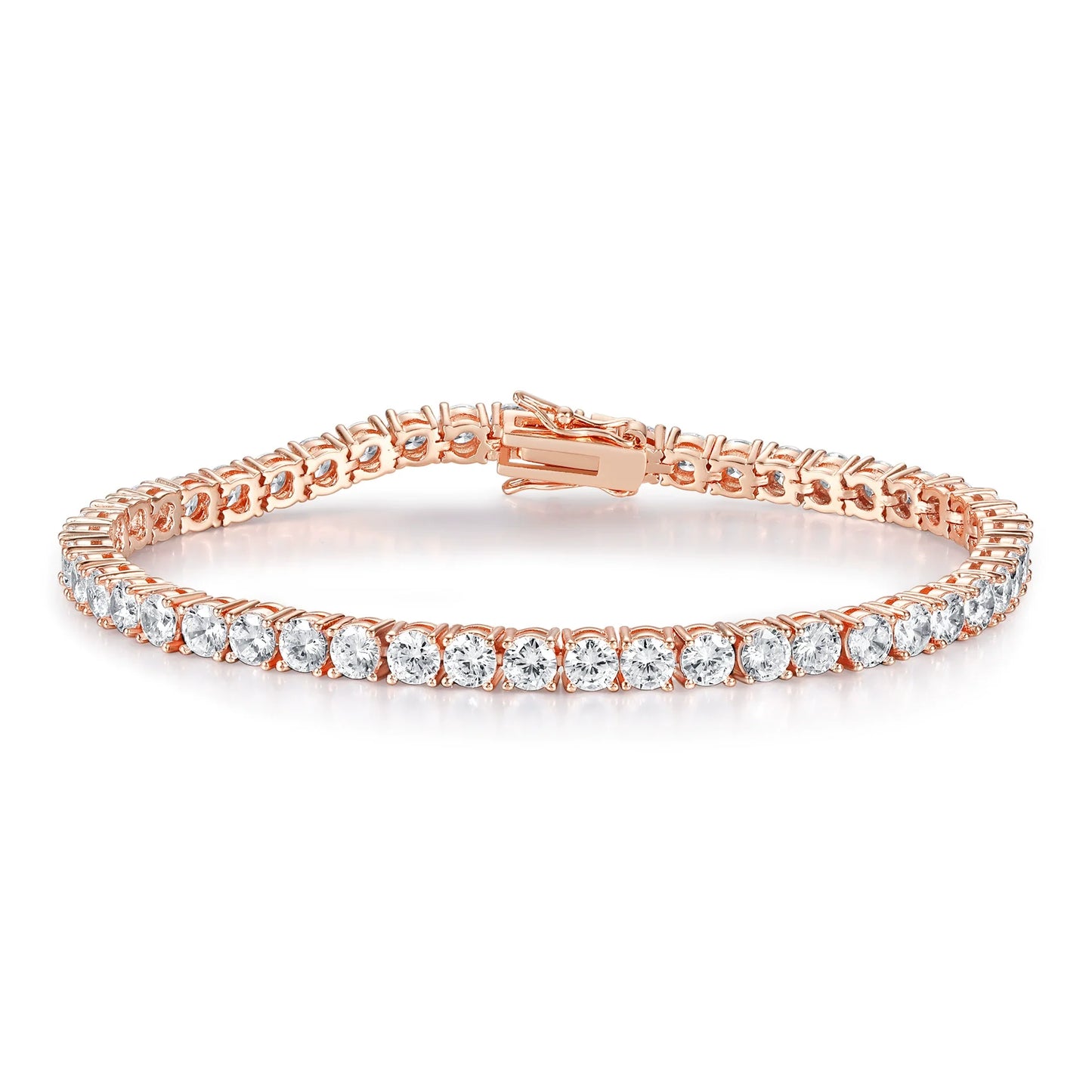Classic 2mm-7mm Super Sparkling Zircon Tennis Bracelet