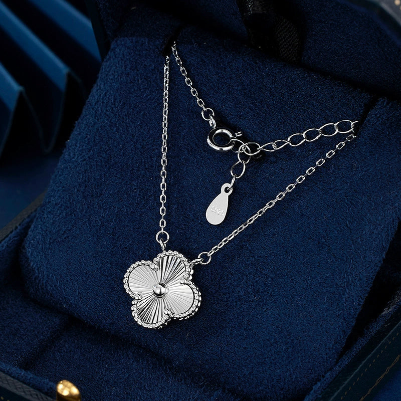 Four-Leaf Clover Pendant Necklace | 925 Sterling Silver