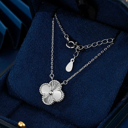Four-Leaf Clover Pendant Necklace | 925 Sterling Silver