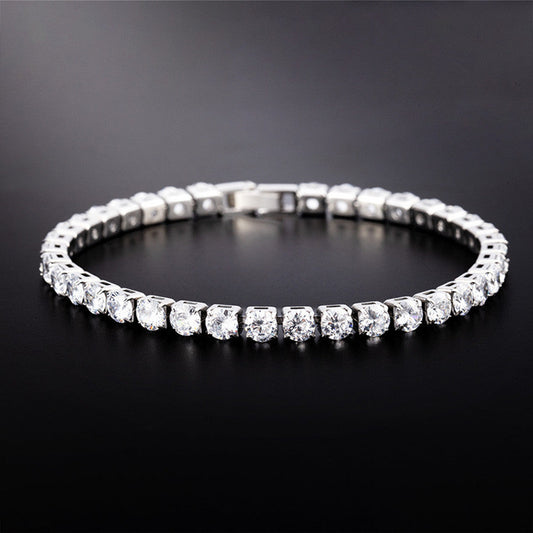 Super-Sparkling Moissanite Tennis Bracelet