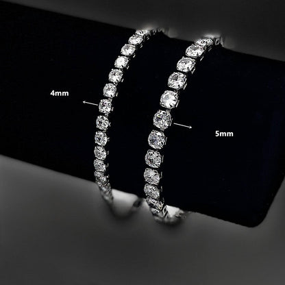 Super-Sparkling Moissanite Tennis Bracelet